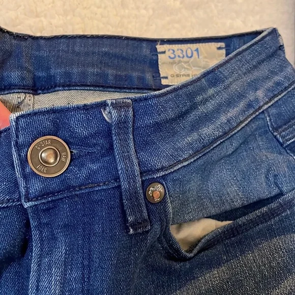 G Star Raw Denim Jeans Size Size 27 - Picture 3 of 12